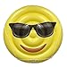 Emoji Swimming Pool Float | Sunglasses Emoticon | Huge 60 Inch Raft | Cool For Pool Parties