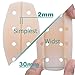 Women's Soft Silicone Bra Strap Cushions Holder Non-slip Shoulder Protectors Pads (1Pair, Breathability-Beige)