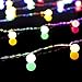 ALOVECO Solar String Lights, 23ft 50LED Solar Fairy Lights Waterproof Outdoor String Lights Solar Flowers Garden Lights for Party/Garden/Yard/Tree/Lawn/Patio Decor