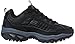 Skechers Men's Energy Afterburn Lace-Up Sneaker, Black/Grey, 8
