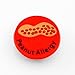 Peanut Allergy Button for Kids Rubber Medical Bracelet