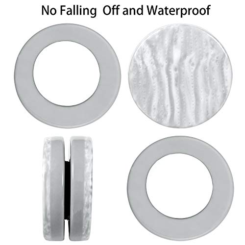 Jetec 4 Pairs Curtain Weights Shower Curtain Drapery