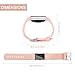 Fitbit Charge 2 Bands, AK Special Edition Adjustable Comfortable Replacement Wristbands for Fitbit Charge 2 Heart Rate [No Tracker] (Blush Pink, Small)