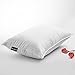 Luxury Down Alternative Microfiber Sleeping Pillow by Lincove - Super-Cozy Comfortable Bed Pillow 100% Cotton Sham & 600 Thread Count - Ideal for Back and Stomach Sleeper (Standard)