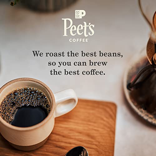 Peet's Coffee, Dark Roast Decaffeinated Coffee KCup Pods for Keurig