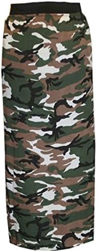 Women Ladies Jersey Long Printed Maxi Gypsy Stretchy Skirt Plus Size
