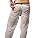 Gents Sexy Loose See Through Gauze Pants Lingerie Breathable Bottoms
