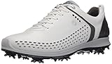ECCO Men's Biom G2 Golf Shoe, White/Dark Shadow, 44 EU/10-10.5 M US