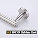 KES 6.7 Inches Hand Towel Bar for Bathroom Towel Holder Kitchen Dish Cloths Hanger SUS304 Stainless Steel RUSTPROOF Wall Mount Brushed Steel, Total Length 9.1 Inch, A2000S23-2