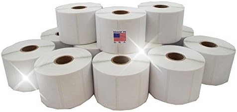 IDEALSEALCompatible Replacement for 2.25 x1.25 Top Coated Direct Thermal 1135 Labels Per Roll (1 Roll) Strong Adhesive, Resistant to Scratches and Smudges, for Zebra 2844, ZD410, ZP450, ZP500, ZP505