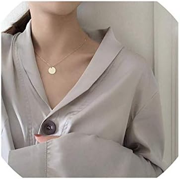 Simple Moon Star Heart Choker Necklace for Women Chain Necklace Pendant on Neck Chokers Necklaces Jewelry Gifts