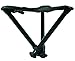 Walkstool - Comfort Model - Black and Silver - 3 Legged Folding Stool in Aluminium - Height 18