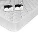 Biddeford Blankets Sherpa Electric Heated Mattress Pad with Digital Controller, Queen, White