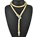 Cougar's Choice Sexy Bendable Snake Necklace Choker Bracelet Twistable Waistband Belt