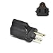 Ceptics Switzerland sev 1011 Travel Power Plug Adapter Accepts NEMA 5-15R - ETL Certified - Industrial Grade (IG-11A)