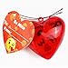 JOYIN 28 Pcs Valentines Expression Face Keychains Filled Hearts and Valentine’s Day Cards for Classroom Exchange, Mini Plush Party Favors Supplies for Gift Exchange, Game Prizes and School Rewards