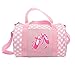 Peachnblue Quilted Dance Ballet Duffle Bag for Girls