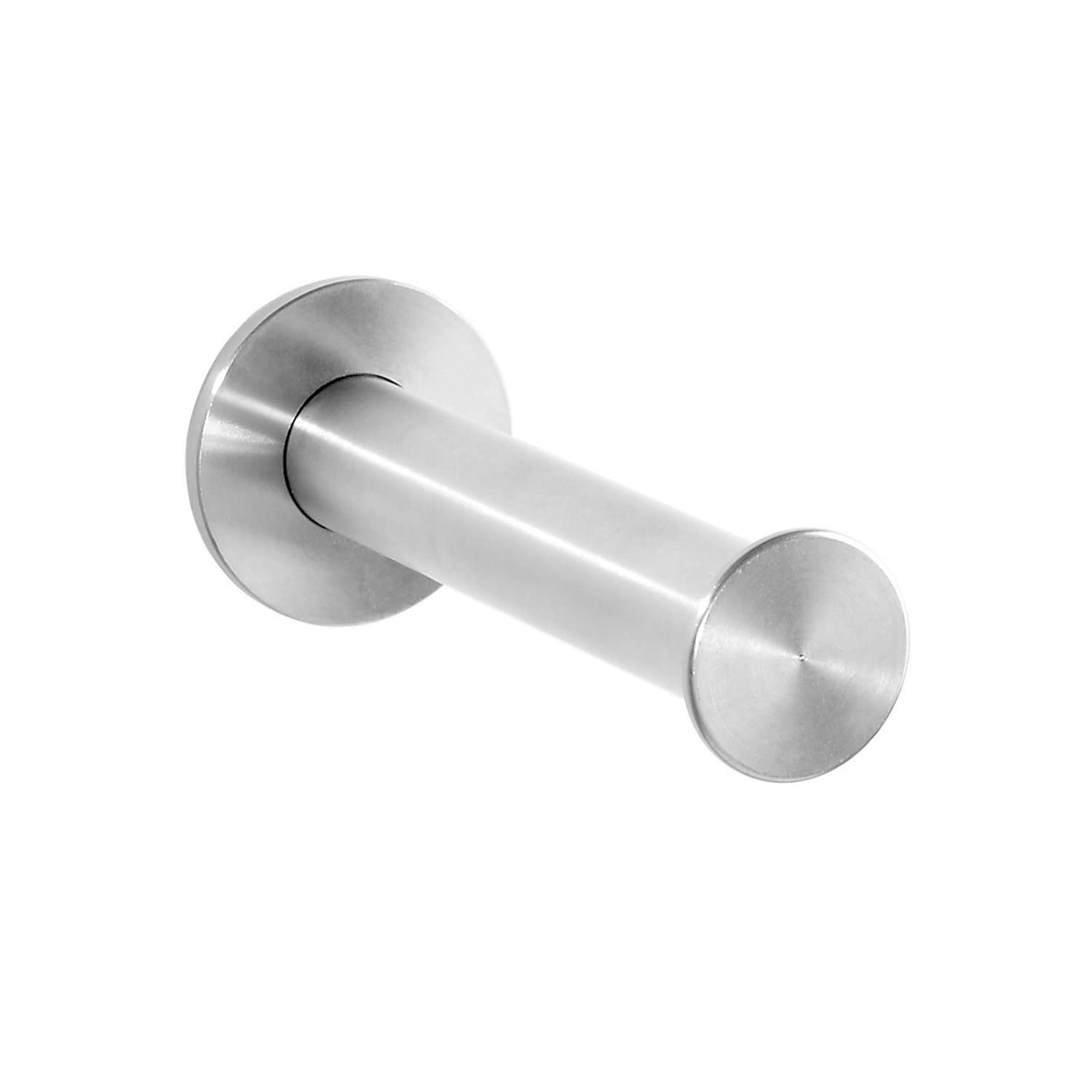 Kon-fort Home Toilet Paper Holder Steel, Toilet Roll Holder Bathroom Steel with Screw, Stainless Steel AISI 304, High End