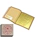 Edible Gold Leaf Sheets 30pc M-size 24 Karat 1.2" X 1.2" Genuine for Cooking, Cakes & Chocolates, Decoration, Health & Spa