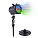 Icicle LED Lights Projector, Automatic Rotating RGB Waterproof Projection Lights, Fairy Landscape Spotlights with 12 Dynamic Slides for Garden, House, Party, Holiday, Villa, Lawn, Outdoor Decorations