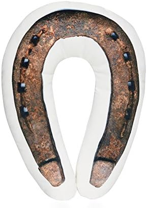 Cushion Co - Horseshoe Pillow 16" x 11" throw pillows horse shoe