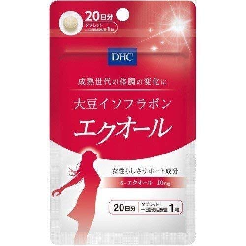 DHC 健康食品相談室 DHC 大豆イソフラボン エクオール 20日分 20粒×4個商品画像