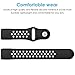 QIBOX Compatible with Charge 4 / Charge 3 Bands, Sports Silicone Replacement Women Men Bands Breathable Soft Strap Bracelet Accessories Compatible Charge 3 SE Fitness Activity Tracker Small Large