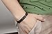 Fashion Ahead Mens English Bible Lords Prayer Bracelet Black Stainless Steel Relogious Cross Wrist Link Bracelet,8.66 inches