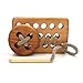 Educational, Eco-Friendly, Lacing Button Toy by Pawoo: Constructive, Wooden, Plaything for Toddlers, Young Children & People in Memory Care - Classic & Traditional, Handmade Tool to Boost Learning