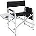 Best Choice Products Aluminum Folding Picnic Camping Chair W/ Table Tray Cup Holder Director Seat