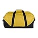 Dalix 21'' Large Duffle Bag with Adjustable Strap (Gold/Yellow)