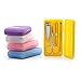 Mintbon 4 in 1 Stainless Steel Manicure Set Women Beauty Nail Tools Sets Clipper Trimmers Pedicure Scissor with Box 8pcs Random Color(8pcs)