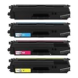 HQ Supplies © Professionally Remanufactured Replacements for Brother TN336 High Yield Toner Cartridge Set, Brother TN336BK, TN336C, TN336Y, TN336M Compatible Toner Cartridges for Brother HL-L8250CDN, HL-L8350CDW, HL-L8350CDWT, MFC-L8600CDW, MFC-L8850CDW Printers