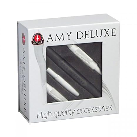 Amy Aluminium Mundstück S238 Set in Box Silber