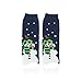 Elesa Miracle 6pc Baby & Toddler Cozy Soft Leg Warmers, Kneepads, Gift Set for Little Boys & Girls (Christmas Color)