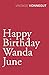 Happy Birthday Wanda June