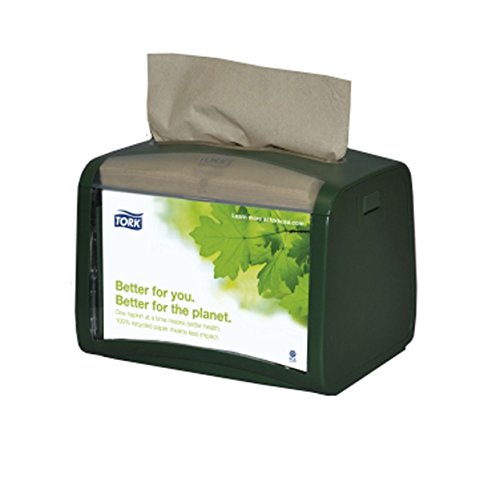 Tork 45XPT Xpressnap Classic Tabletop Napkin Dispenser, Green