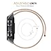 Shangpule Compatible Samsung Galaxy Watch (42mm) Bands, 20mm Milanese Loop Stainless Steel Metal Replacement Bracelet Strap Compatible Galaxy Watch SM-R810/SM-R815 /Gear Sport Smartwatch (Rose Gold)