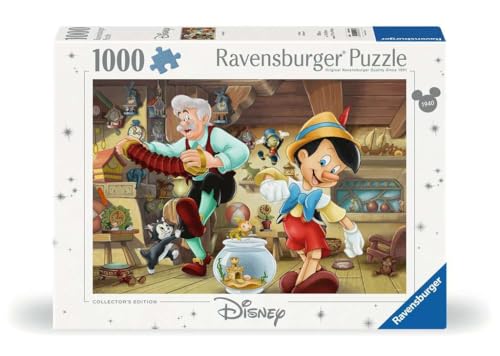 Ravensburger Puzzle Disney Pinocchio - 1000 Teile Puzzle fuer Erwachsene