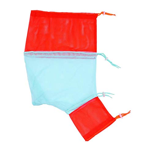 Jeeke Pet Cat Grooming Bagä¸¨Bathing Cat Restraint Bagä¸¨Colorful Cat Muzzle (Color D, 49cmx35cm/19.29''x13.78'')