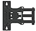 Husky Mount Articulating tv Bracket Fits Most 10 – 27 inch Monitor LED LCD TVs with 4”x 4” mounting Pattern Tilt Swivel Arm Full Motion TV Wall Mount.VESA 75X75, 100X100 Max 33 Lbs