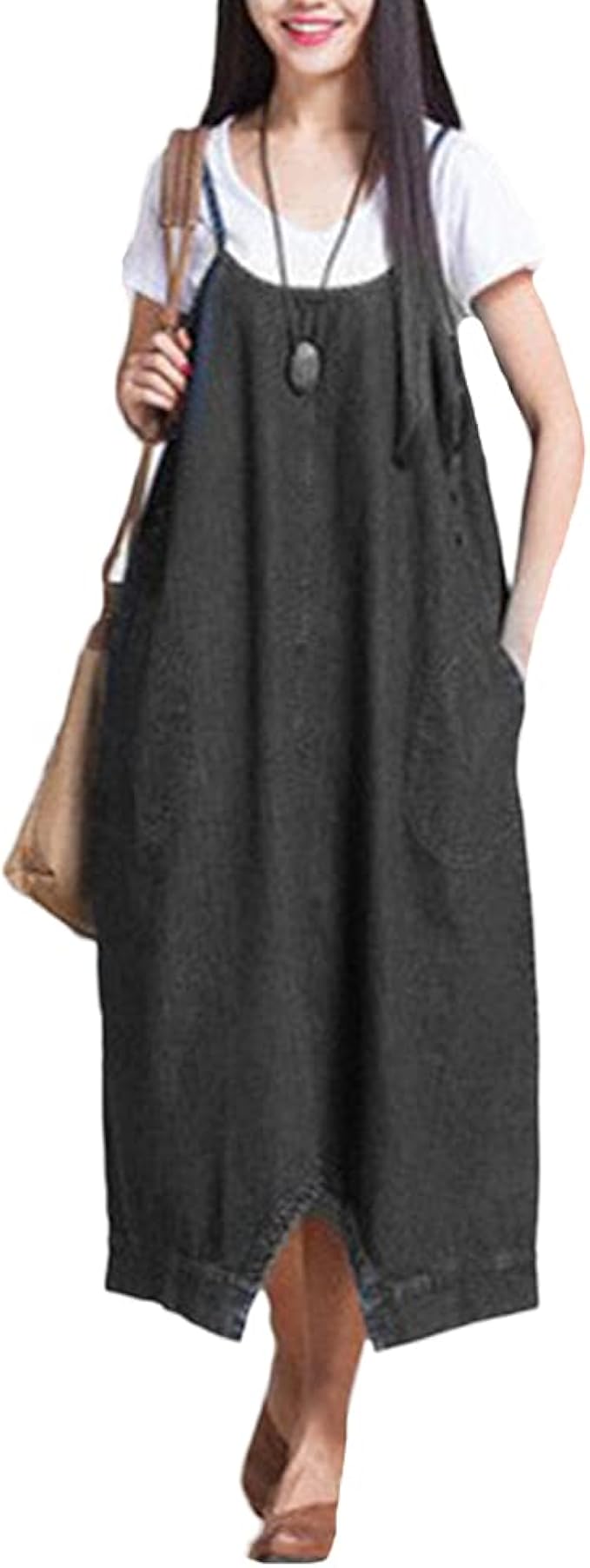 Women Girls Denim Suspender Skirt Denim Dungarees Dress Pinafore Bib Overall Dress Denim Bib 