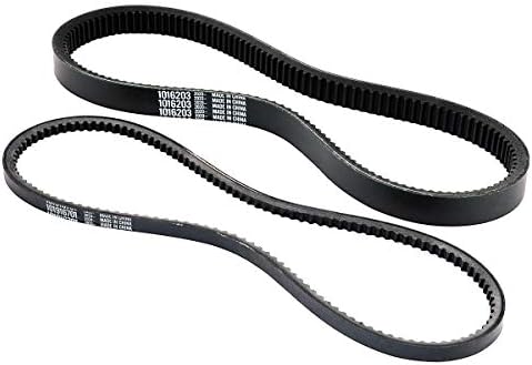 Roykaw Club Car Clutch Drive Belt/Starter Generator Belt Kits for 1997-Up DS & 2004-Up Precedent Golf Cart OEM #1016203, 101916701 Roykaw Club Car Clutch Drive Belt/Starter Generator Belt Kits for 1997-Up DS & 2004-Up Precedent Golf Cart OEM #1016203, 101916701