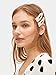 Pearl Hair Clips For Women Girls 8 Pieces Fashion Artificial Clips Pearl Barrettes Bling Snap Hair Pins Decorative Hair Accessories for Party Wedding Daily Vintage Style Hair Clips