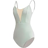 ROYAL SMEELA Women’s Camisole Dance Leotards with Adjustable Straps Ballet Leotards for Women Backless Ballet Dance Leotard