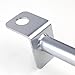 Compatible with Ford Mustang 3rd Gen Pony Rear Upper Shock Strut Tower Brace (Silver)
