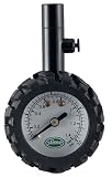 Slime 20185 Low Dial Gauge with Bleeder Valve, 1-20 PSI