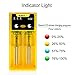Ebat EQ2 Smart Battery Charger for Li-ion Ni-MH/Ni-CD 18650 26650 AA AAA 20700 21700 CR123 & More Rechargeable Batteries - 2 Slot Charger