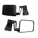 Towing Mirrors, for Jeep SCITOO Exterior Accessories Mirrors for 1987-2002 Jeep Wrangler with Manual Controlling Features - Pair