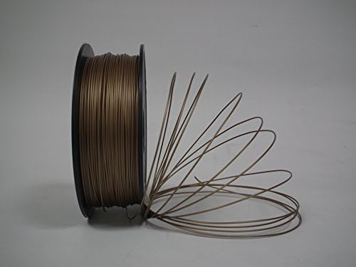 REPKORD METALIX 3D Printer Filament 1.75mm 250g / 1/2lb spool, PLA, Bronze Filled, 1.75mm, 0.05+/- diameter, FDM FFF 3D Printers
